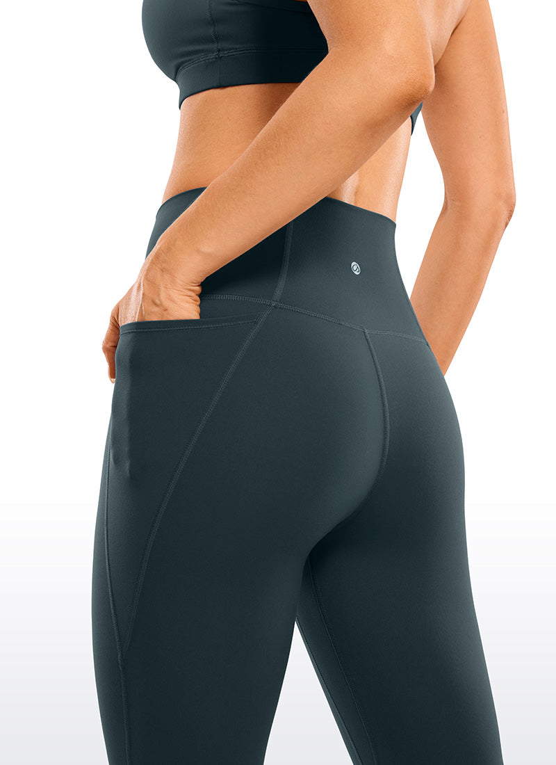 Dame Leggings Med Lommer | Korte