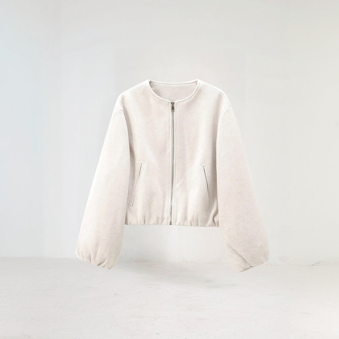 Dame Overgangsjakke Bomberstil | Trendy