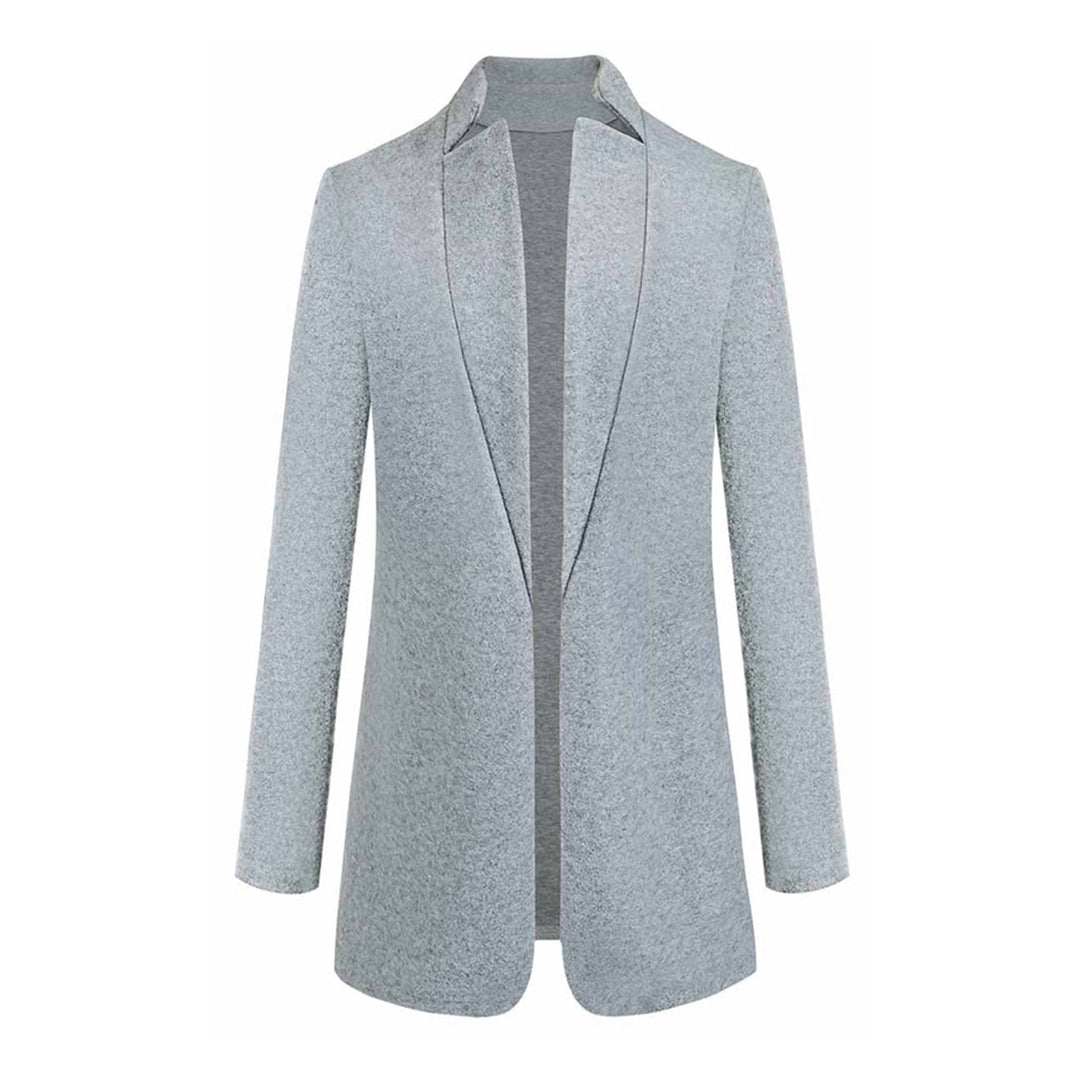 Dame Trenchcoat Med Slank Pasform & Åben Front