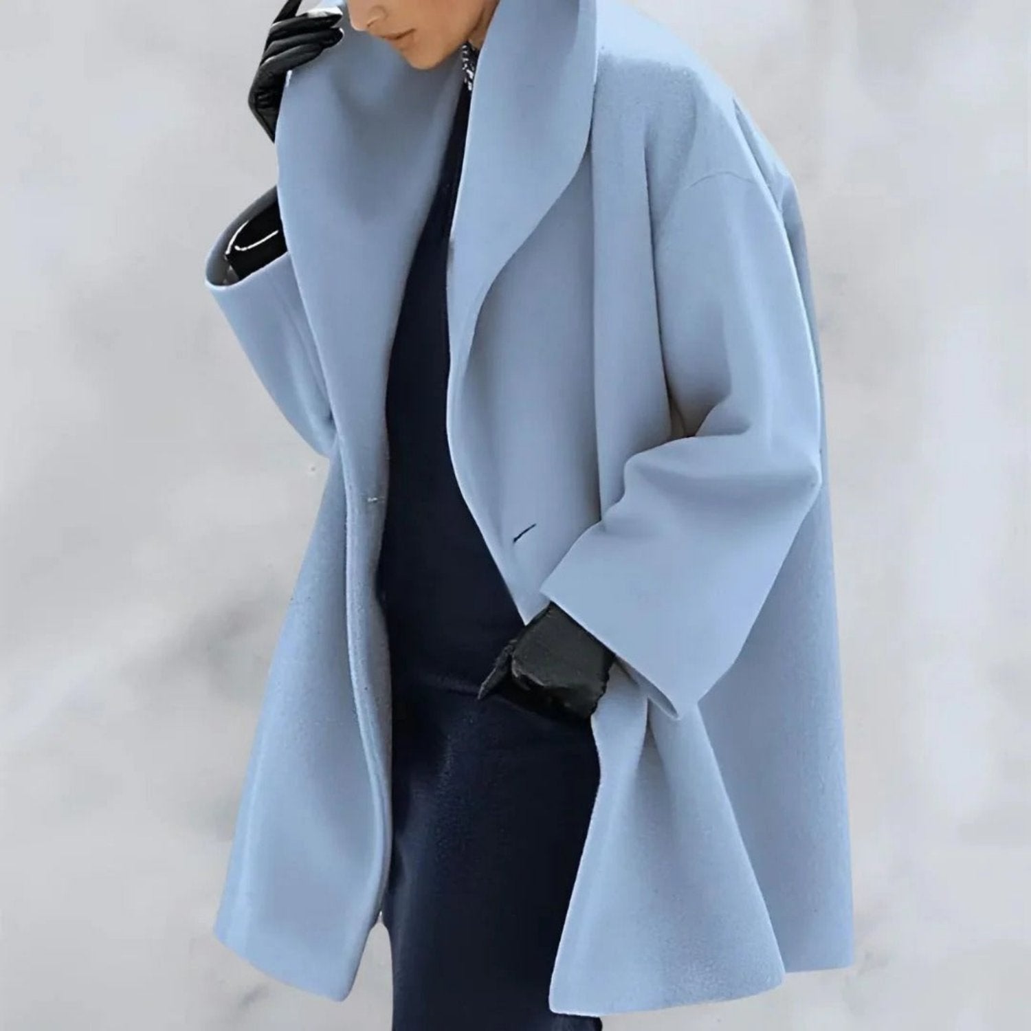 Dame Vinter Jakke Kort Foret | Klassisk Look