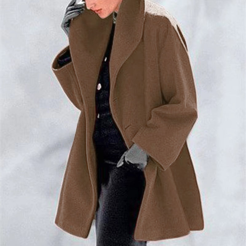 Dame Vinter Jakke Kort Foret | Klassisk Look