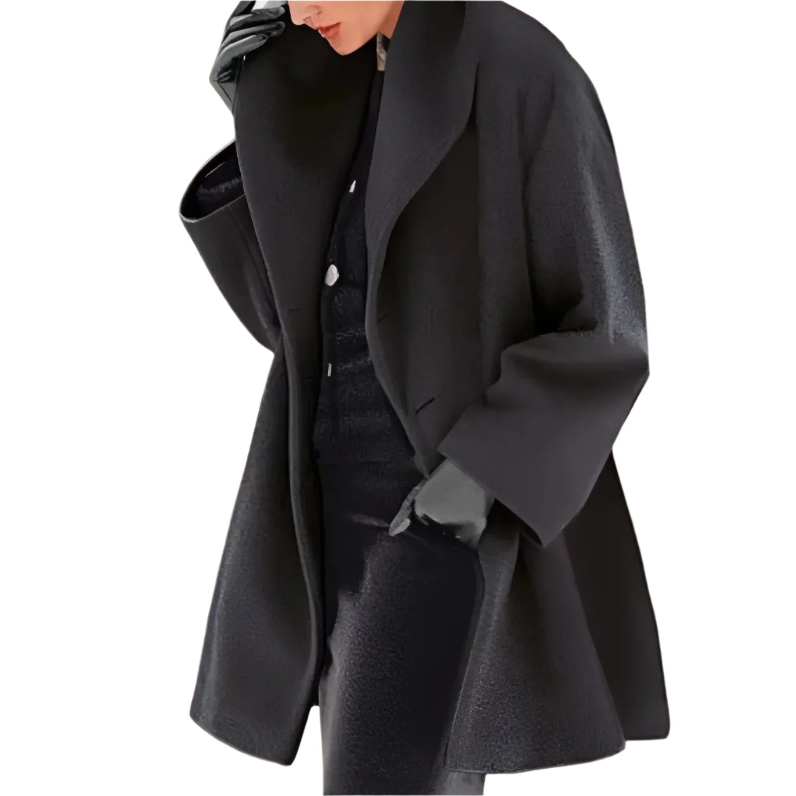Dame Vinter Jakke Kort Foret | Klassisk Look