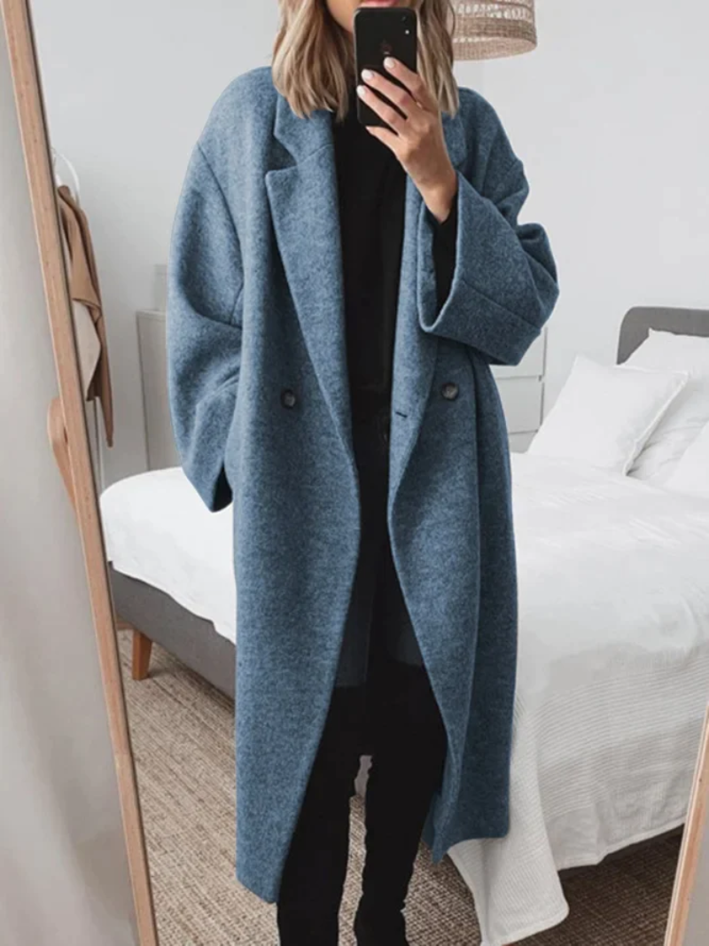 Dame Vinter Jakke Oversize Foret | Minimalistisk Snit