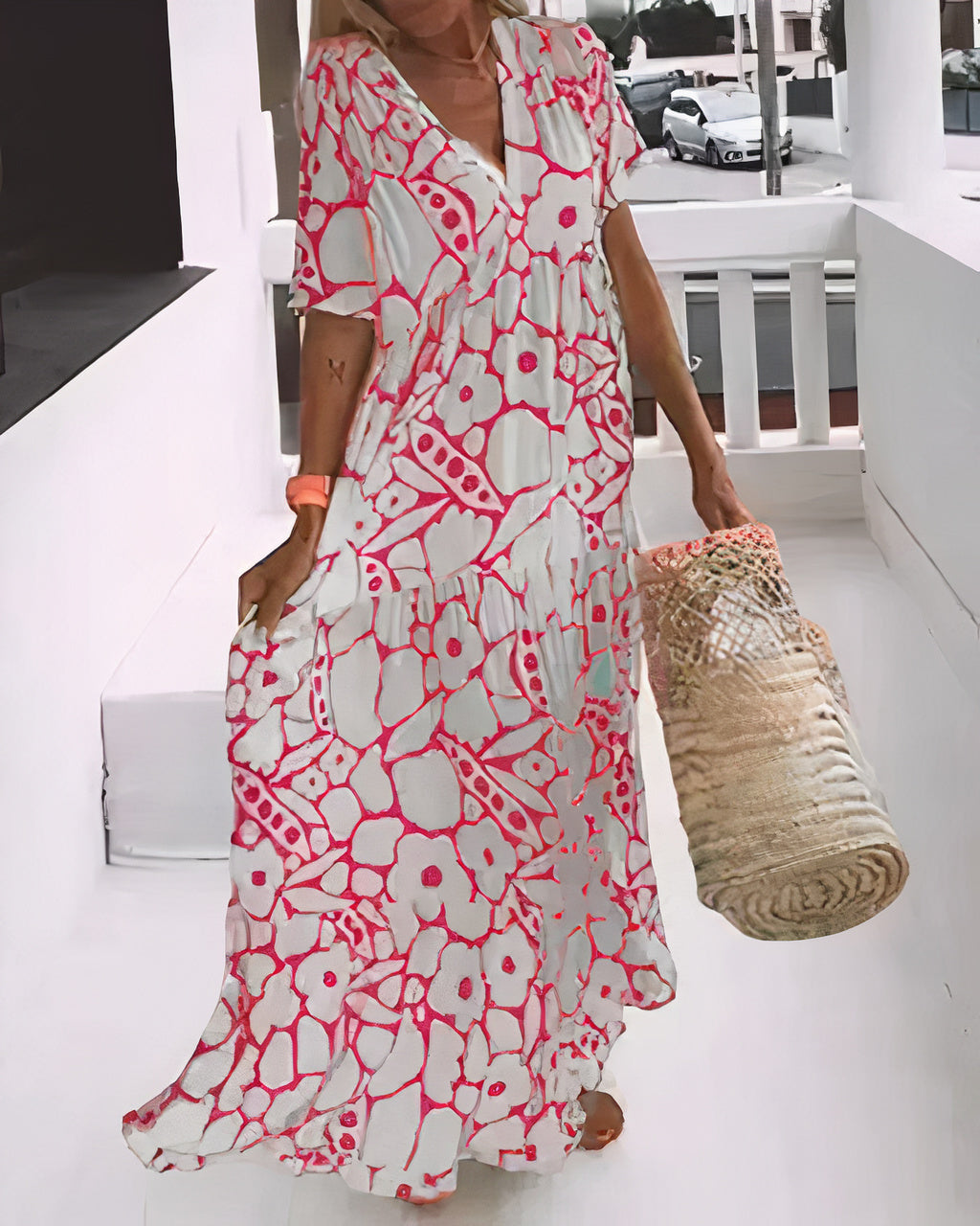 Freja | Damer Casual Sommer Maxi Kjole