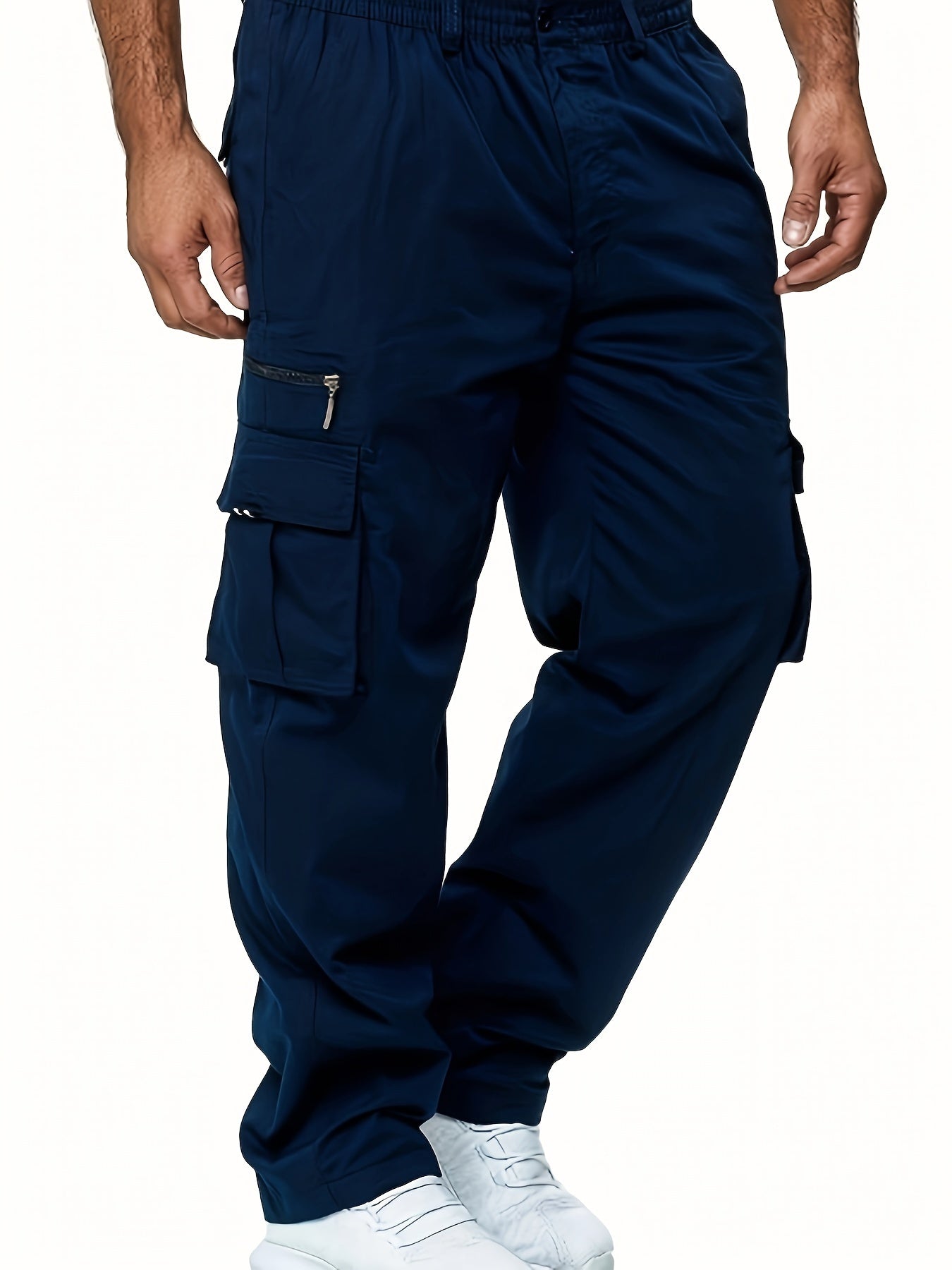Funktionelle Herre Bukser Med Store Lommer | Casual
