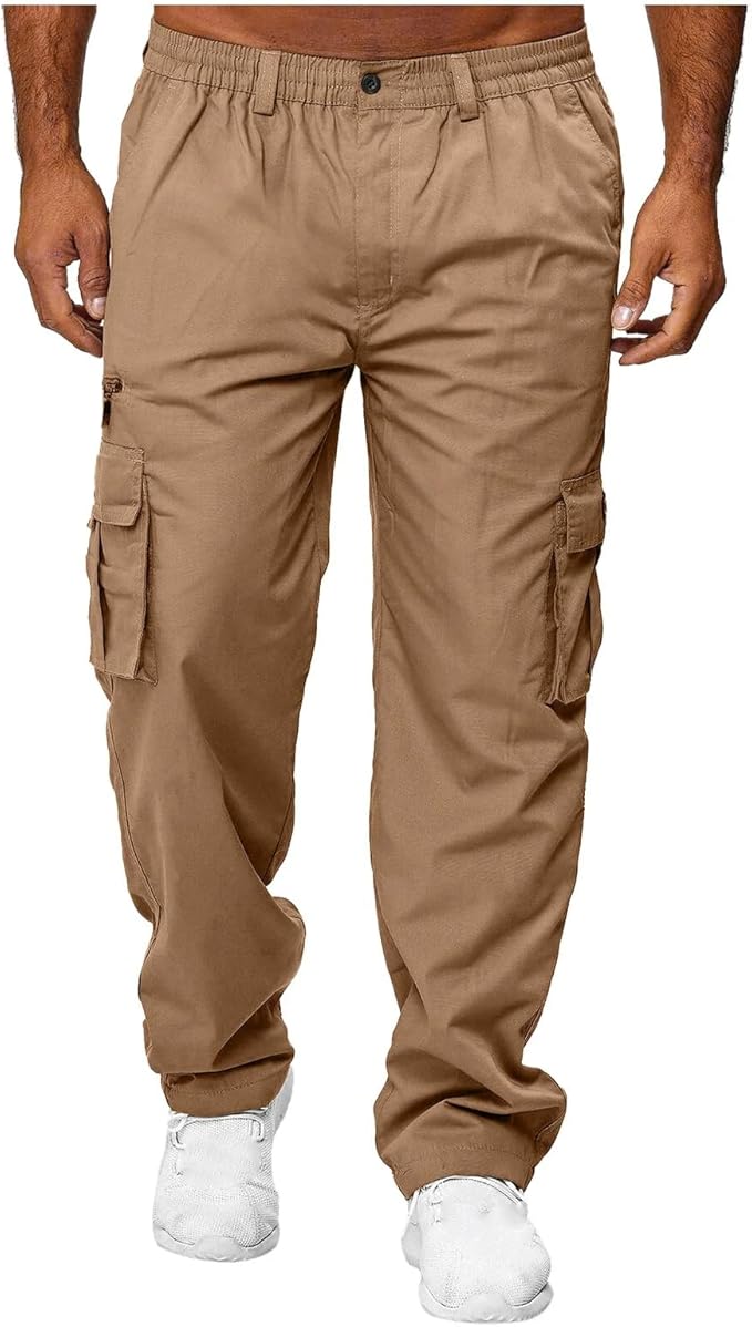 Funktionelle Herre Bukser Med Store Lommer | Casual