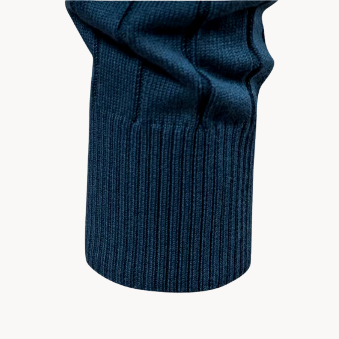 Gianni | Herre Klassisk Cardigan med Lynlås