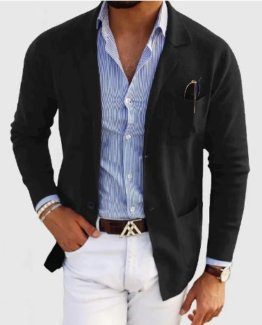 Herre Blazere Med Brystlomme | Casual Fit
