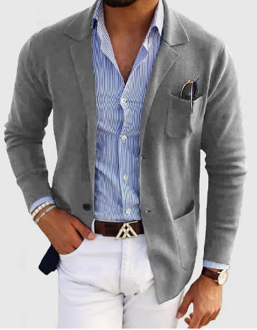 Herre Blazere Med Brystlomme | Casual Fit