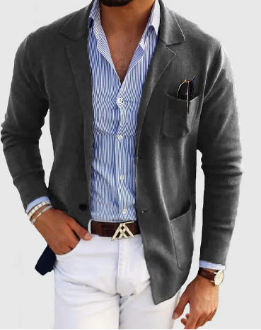 Herre Blazere Med Brystlomme | Casual Fit