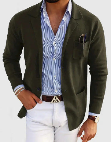 Herre Blazere Med Brystlomme | Casual Fit