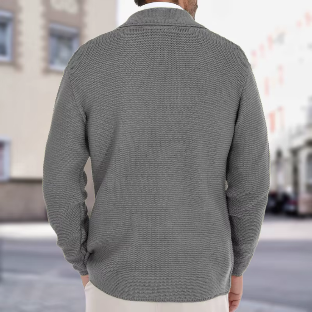 Herre Blazere Med Dobbelt Knaplukning | Strik