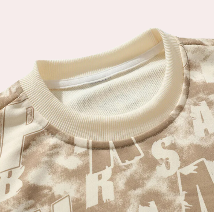 Herre Sweatshirt Med Printmotiv | Trøjer