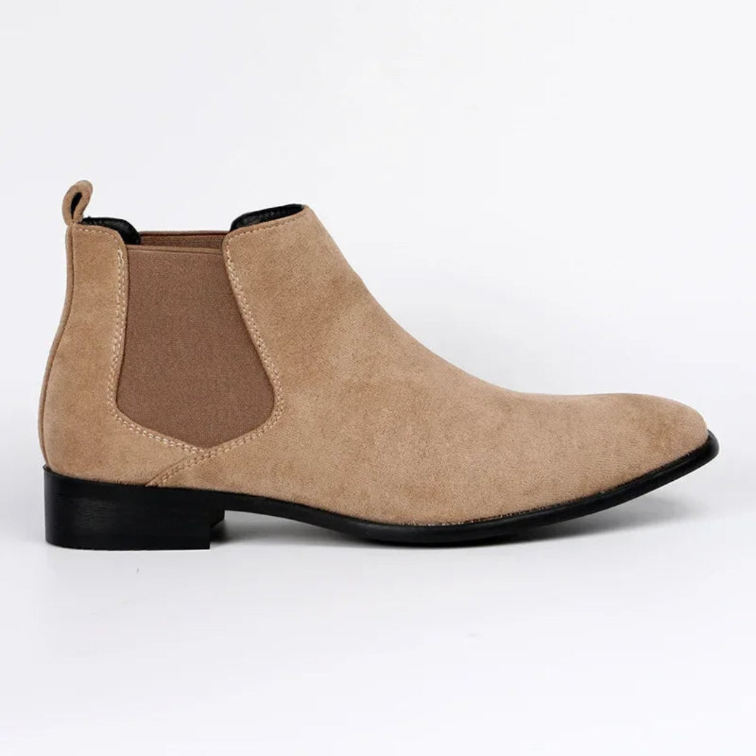 Herre Vinterstøvler Med Lynlås & Suede | Robust
