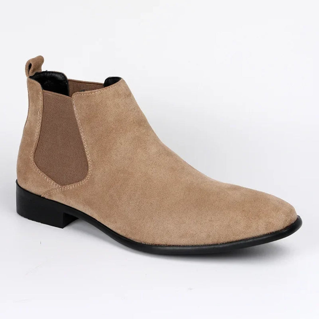 Herre Vinterstøvler Med Lynlås & Suede | Robust