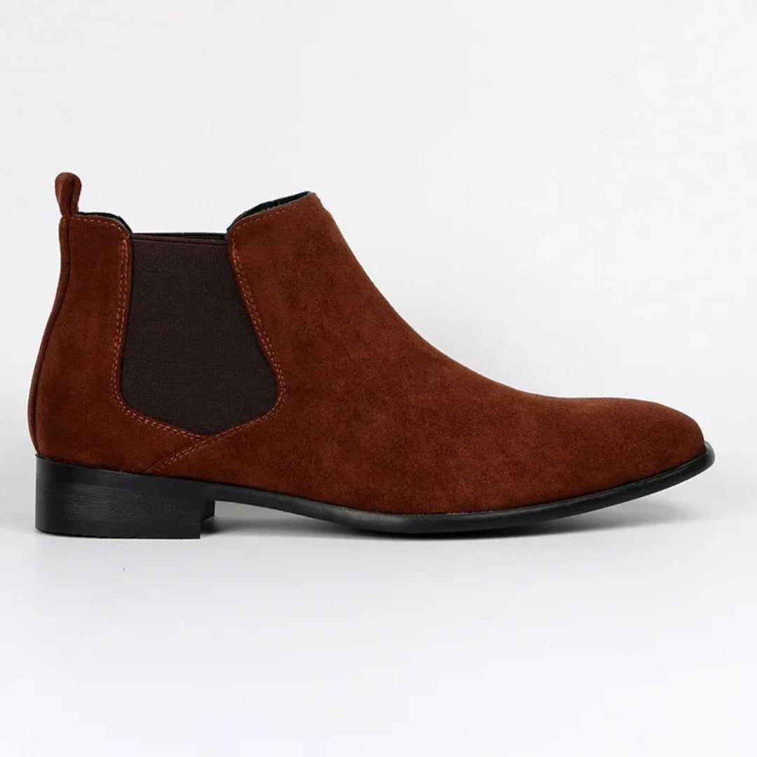 Herre Vinterstøvler Med Lynlås & Suede | Robust