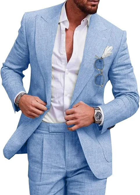 Herrer Bryllups Jakkesæt Slim Fit