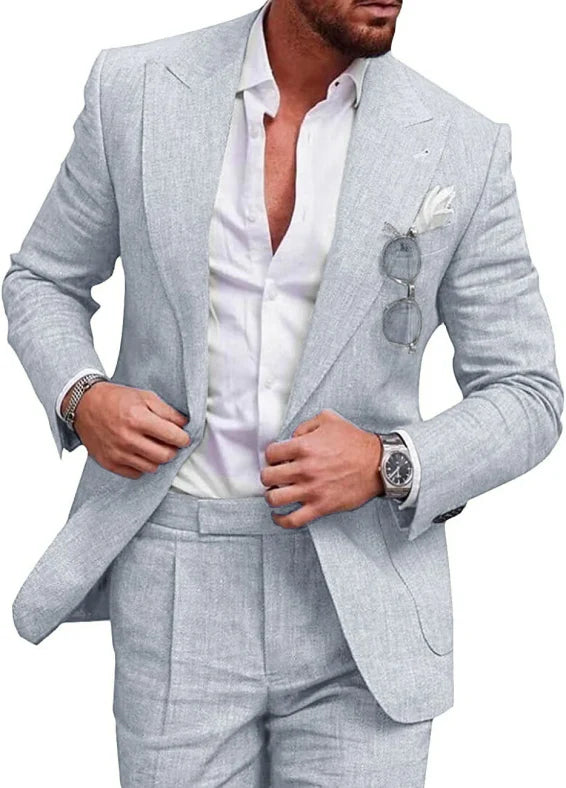 Herrer Bryllups Jakkesæt Slim Fit