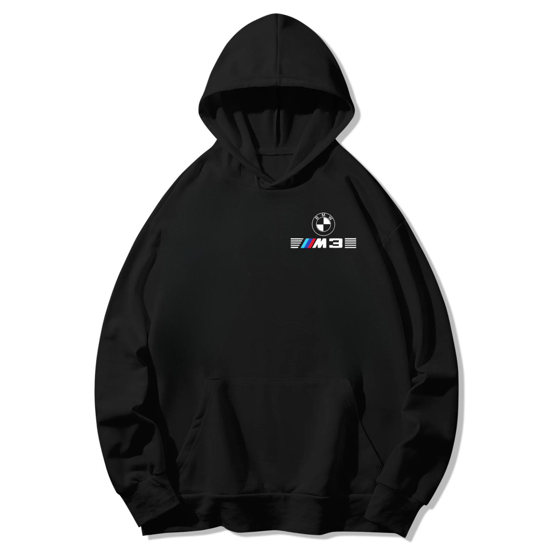 Herrer Hoodie Med Bilprint & Hætte
