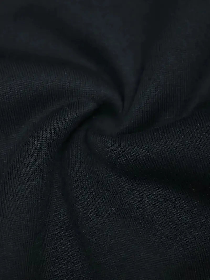 Herrer Hoodie Med Farveblokdesign & Snøre