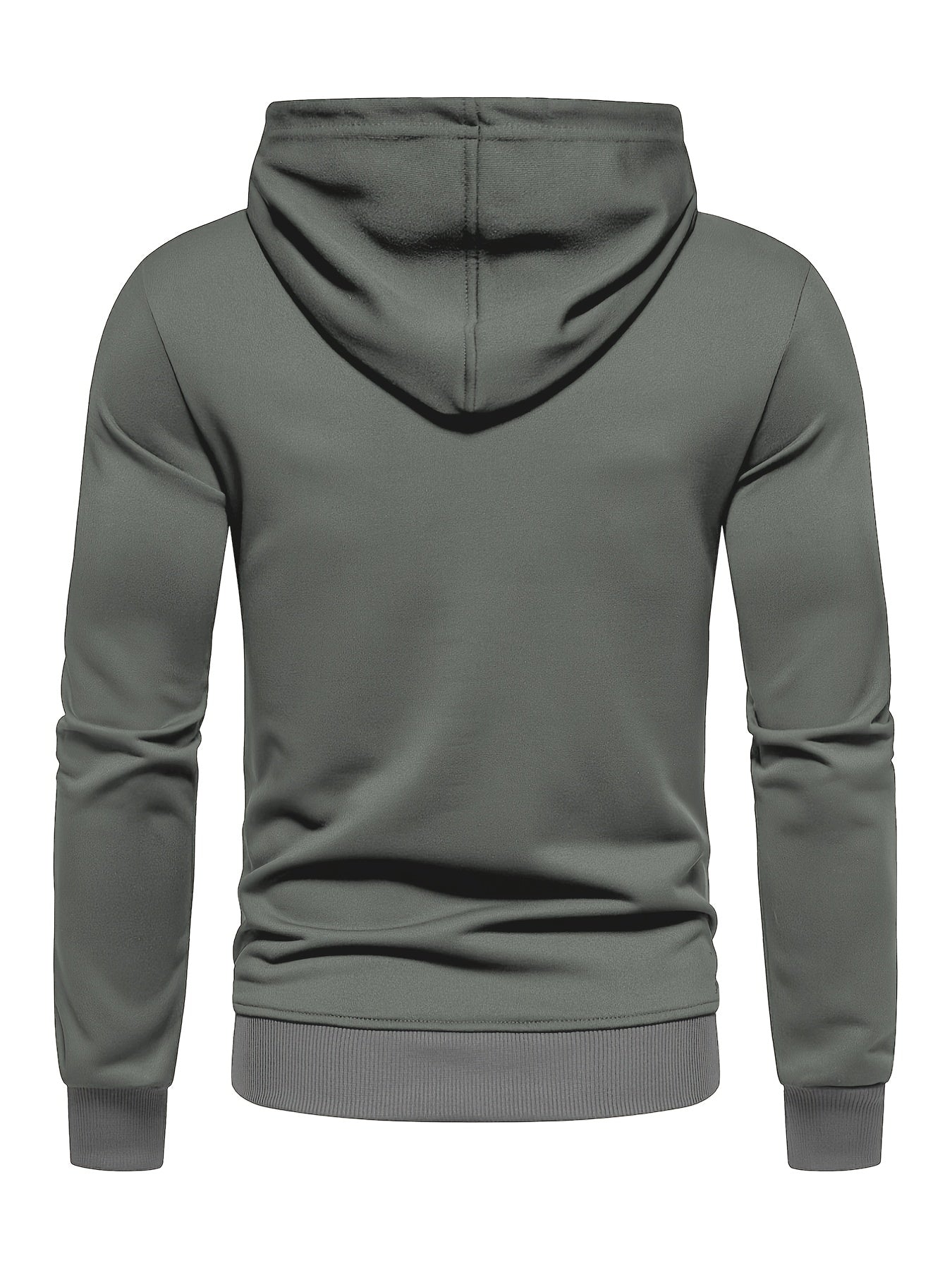 Herrer Hoodie Med Kængurulomme & Snøre