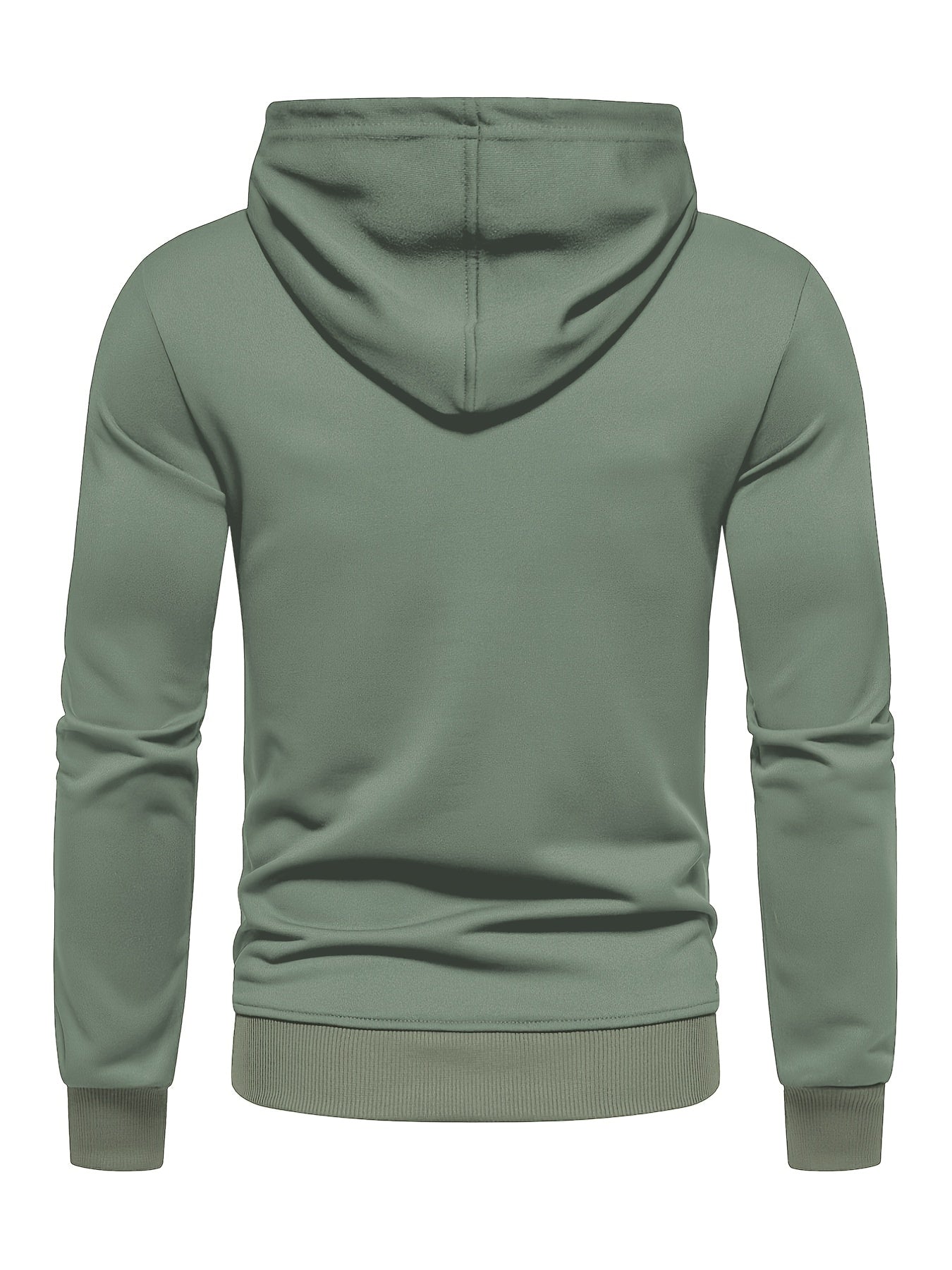 Herrer Hoodie Med Kængurulomme & Snøre