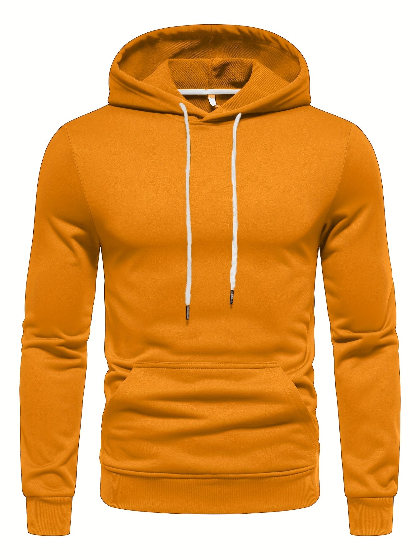 Herrer Hoodie Med Kængurulomme & Snøre