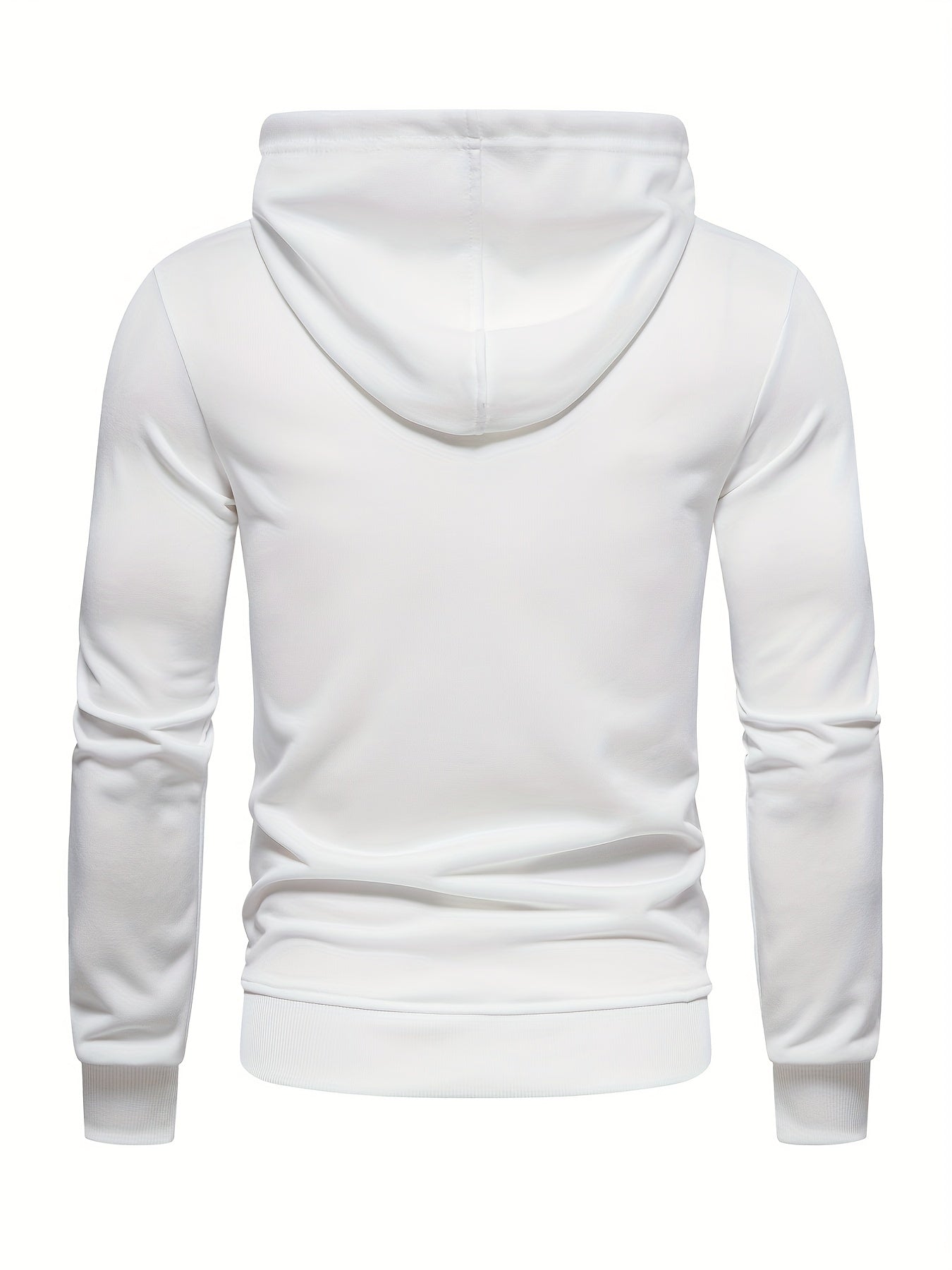 Herrer Hoodie Med Kængurulomme & Snøre