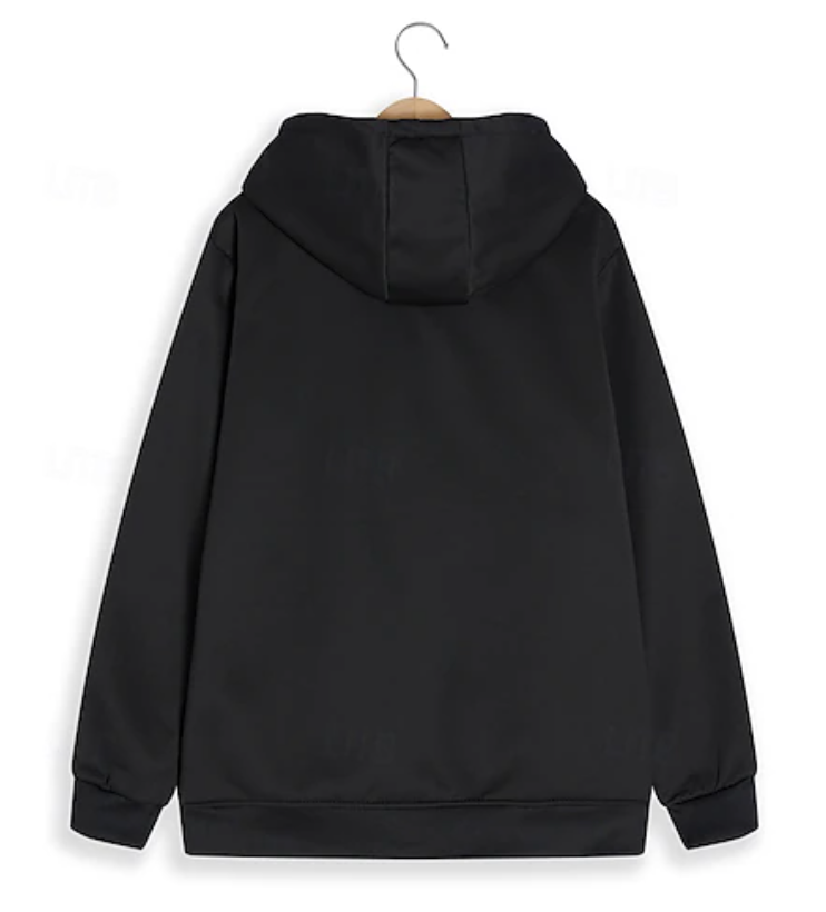 Herrer Hoodie Med Sherpa Foring & Lynlås