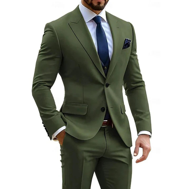 Herrer Jakkesæt Slim Fit Med Bukser & Vest
