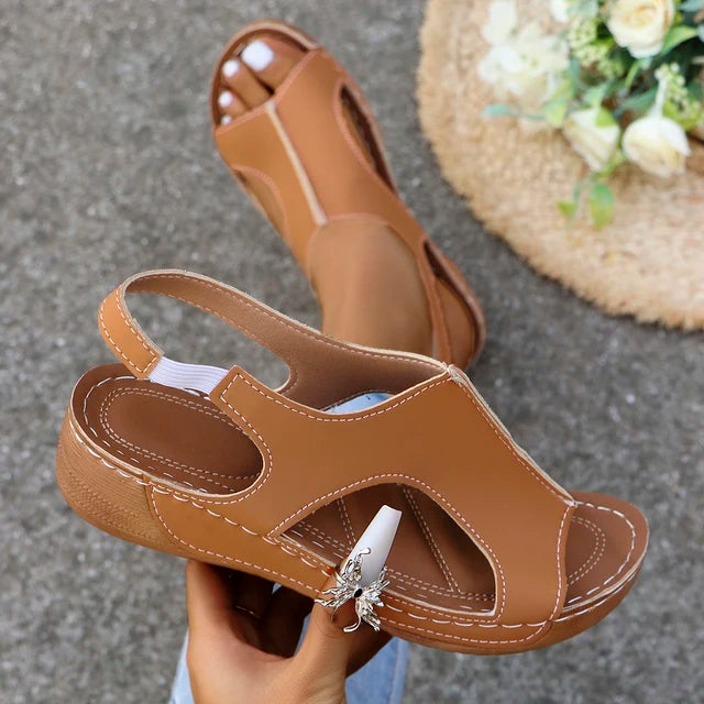 Inara | Dame Ortopædisk Komfort Sandal | Elegant