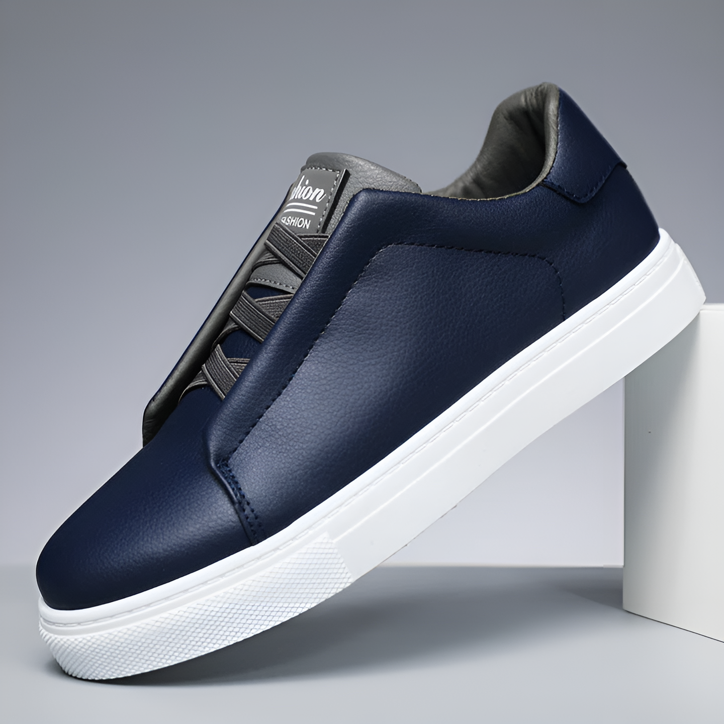 Jonas | Herre Lavskaftede Mode Sneakers | Minimalistiske & Casual