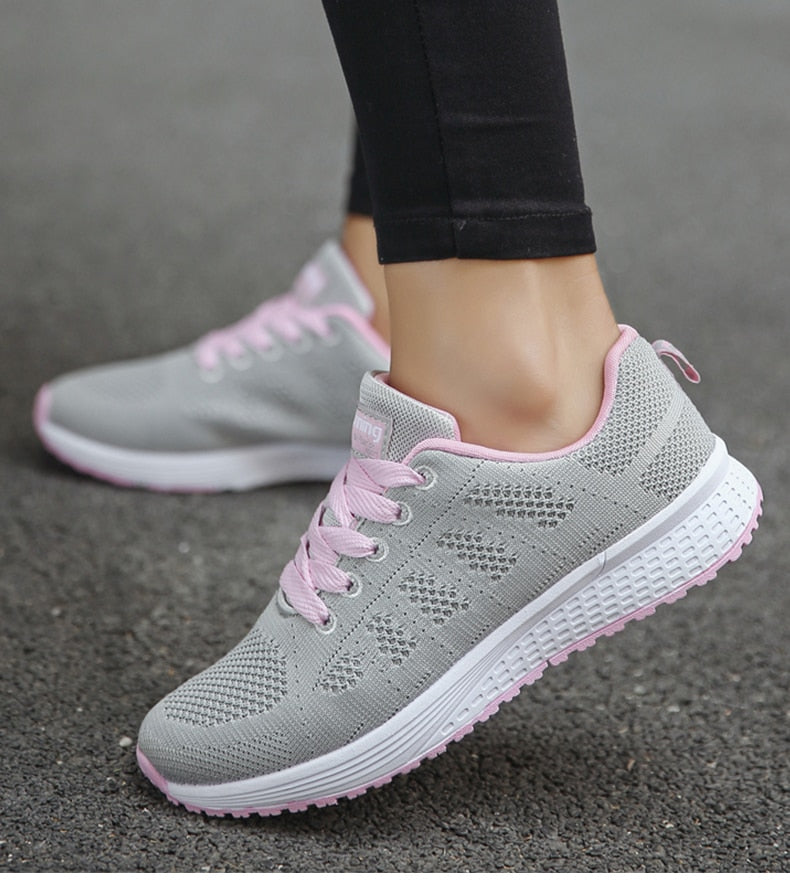 Lina | Dame Letvægtssneakers | Åndbare Løbesko
