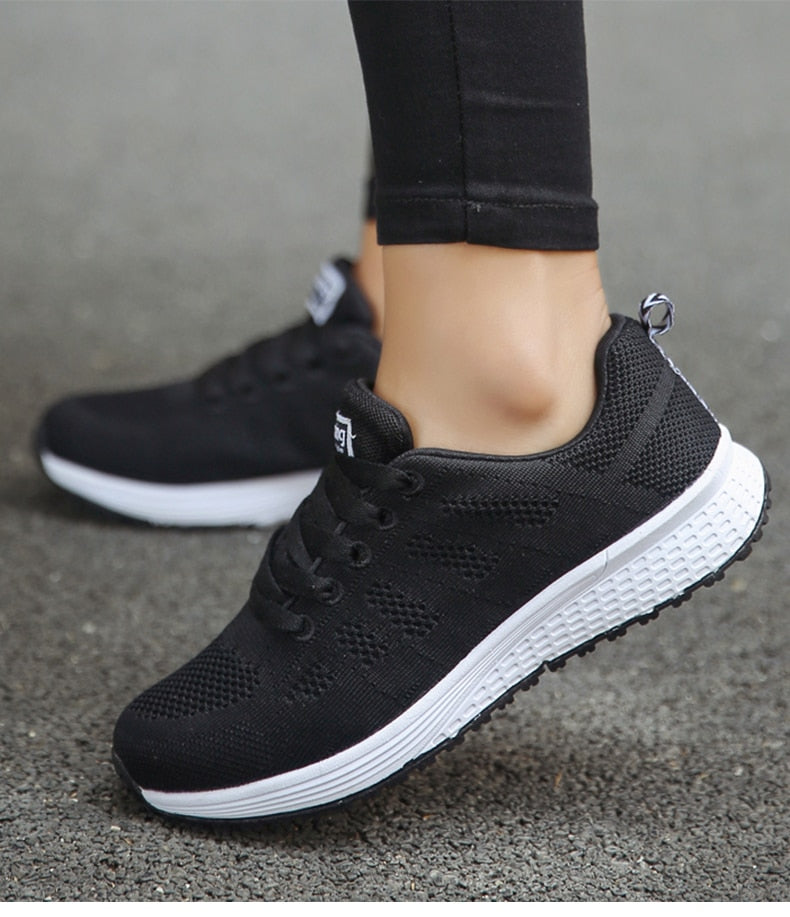 Lina | Dame Letvægtssneakers | Åndbare Løbesko