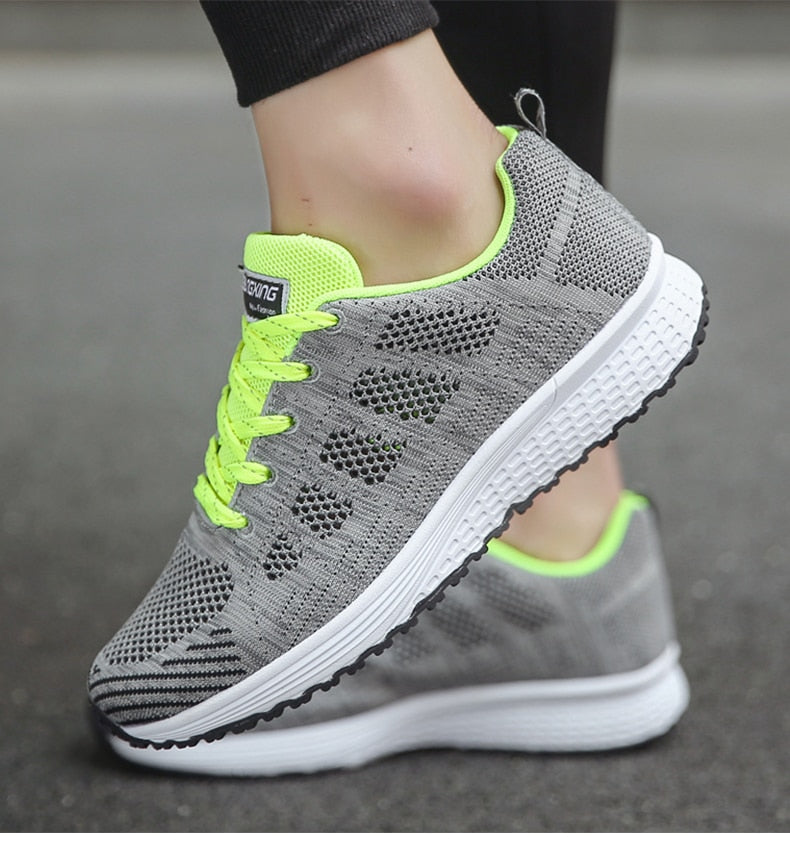 Lina | Dame Letvægtssneakers | Åndbare Løbesko