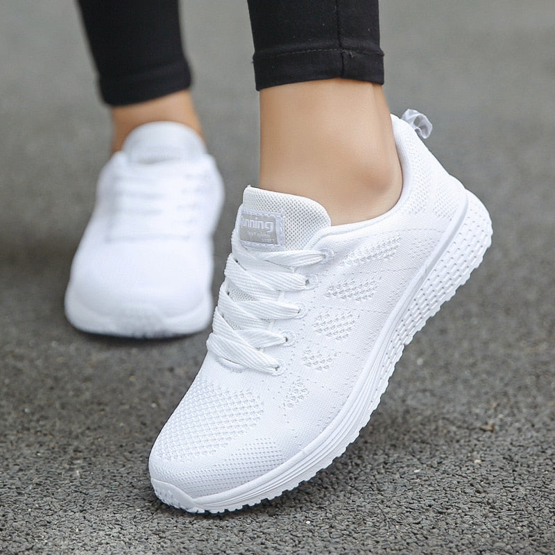 Lina | Dame Letvægtssneakers | Åndbare Løbesko