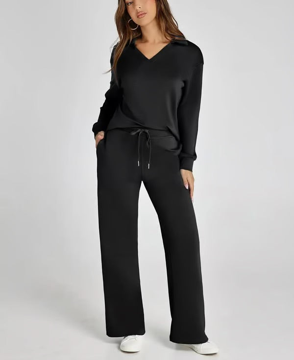 Liva | Kvinder Langærmet Loungewear Sæt