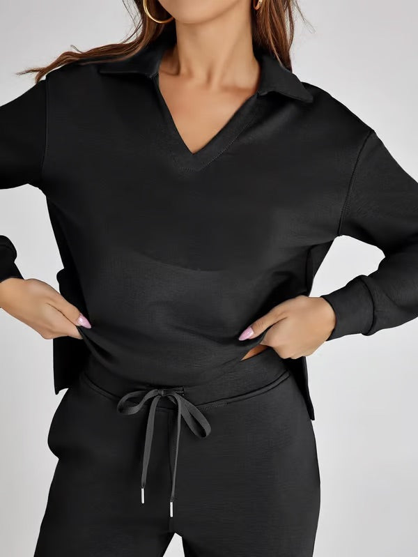 Liva | Kvinder Langærmet Loungewear Sæt