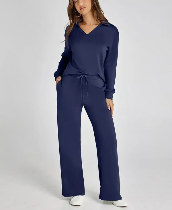 Liva | Kvinder Langærmet Loungewear Sæt