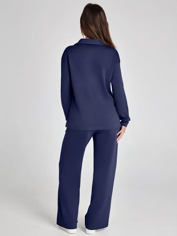 Liva | Kvinder Langærmet Loungewear Sæt