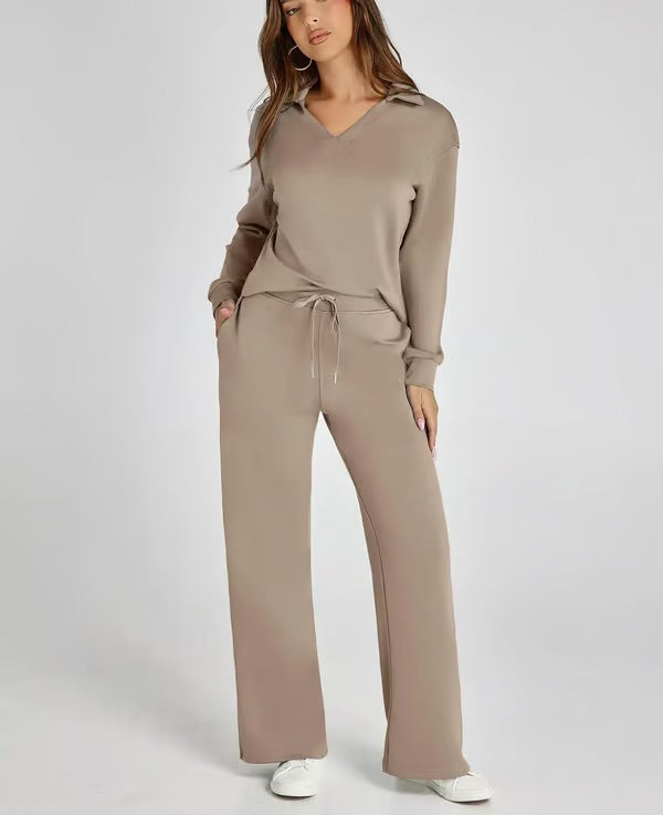 Liva | Kvinder Langærmet Loungewear Sæt