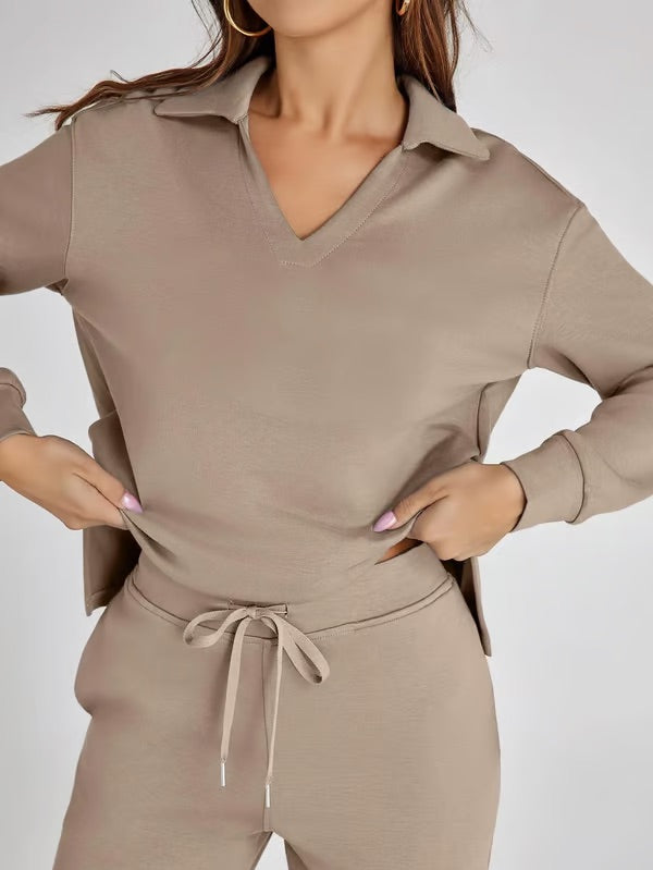 Liva | Kvinder Langærmet Loungewear Sæt