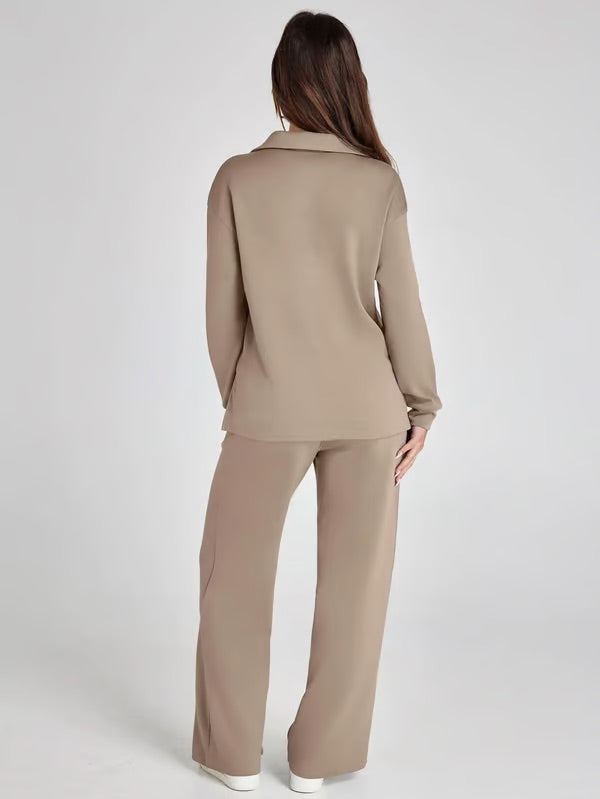 Liva | Kvinder Langærmet Loungewear Sæt