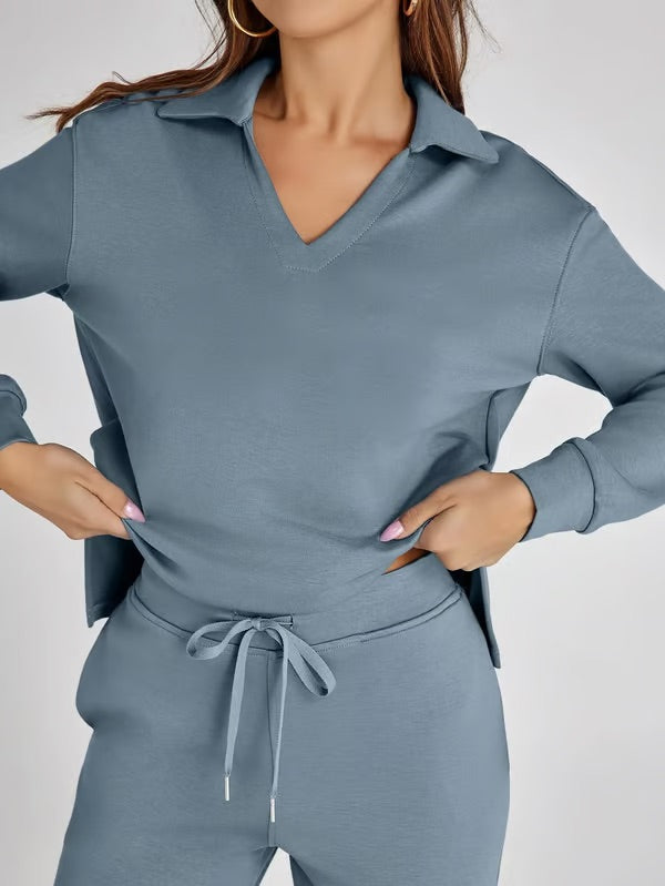 Liva | Kvinder Langærmet Loungewear Sæt