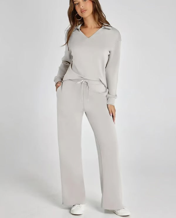 Liva | Kvinder Langærmet Loungewear Sæt