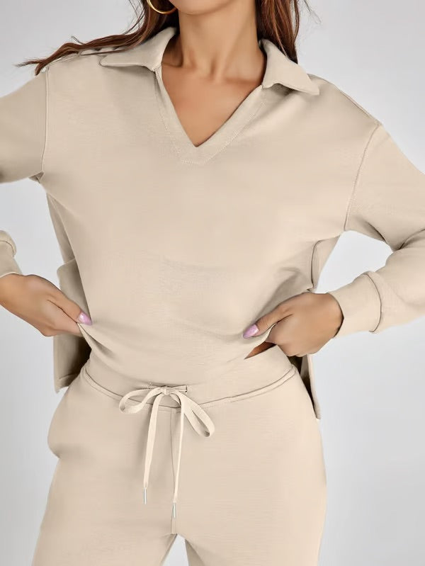 Liva | Kvinder Langærmet Loungewear Sæt