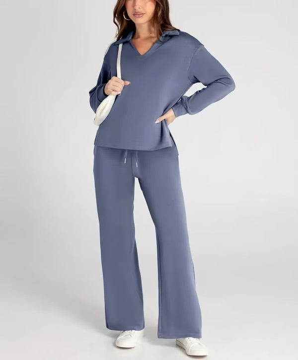 Liva | Kvinder Langærmet Loungewear Sæt