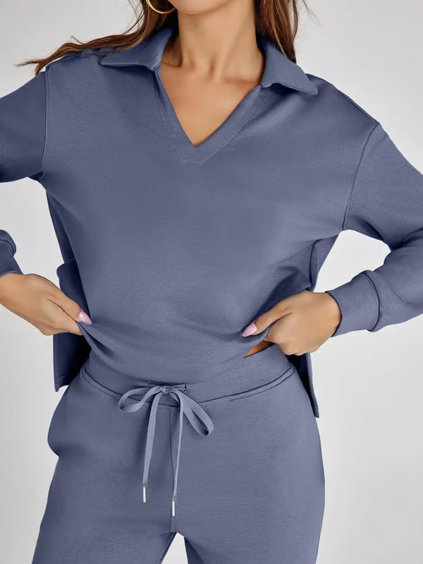 Liva | Kvinder Langærmet Loungewear Sæt