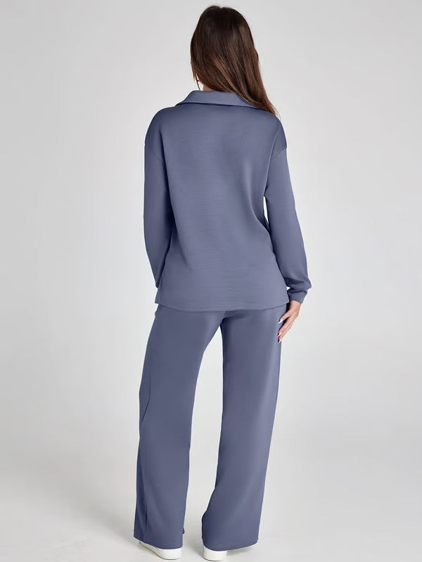 Liva | Kvinder Langærmet Loungewear Sæt