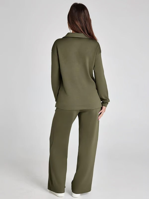 Liva | Kvinder Langærmet Loungewear Sæt